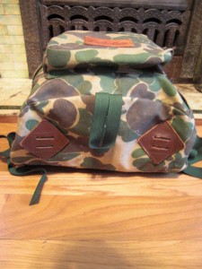 Vintage Cabela's Day Pack duck camo
