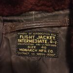 Vintage 1950s Monarch USN G1 Flight Jacket
